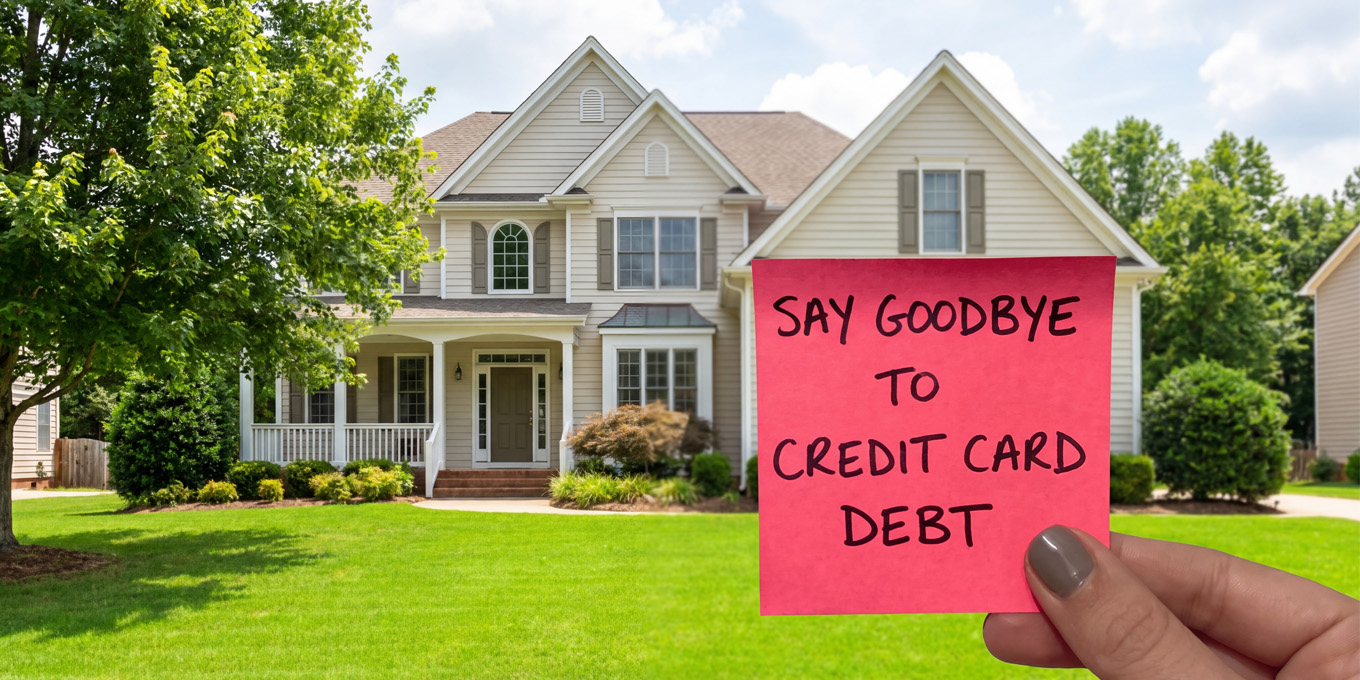 Home, debt-free
